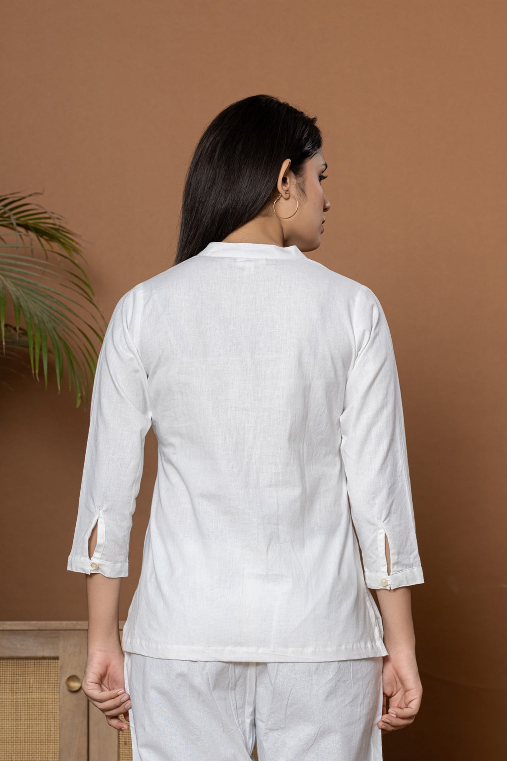 White Short Kurti