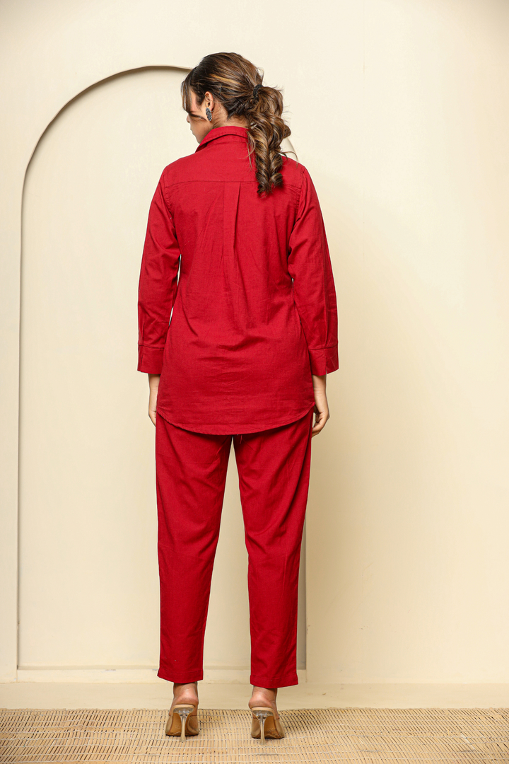 Rose taupe Hand Embroidery cord set