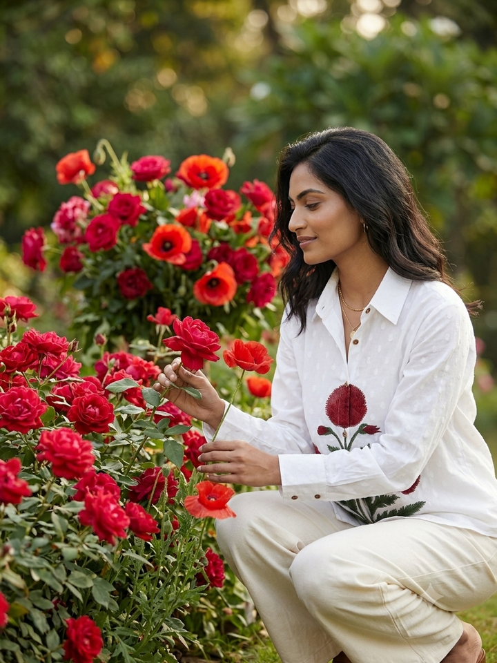 Gulnaar Cotton Shirt