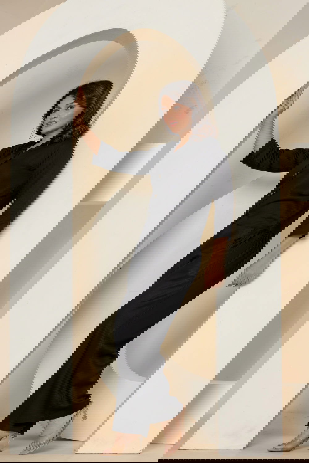 Black Luxe Cotton Co-Ord Set - Black Luxe Cotton Co-Ord Set - Black Luxe Cotton Co-Ord Set - Palla Jaipur - Palla Jaipur - Palla Jaipur