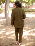 Bottle Green Cotton Linen Co-Ord Set - Bottle Green Cotton Linen Co-Ord Set - Bottle Green Cotton Linen Co-Ord Set - Palla Jaipur - Palla Jaipur - Palla Jaipur