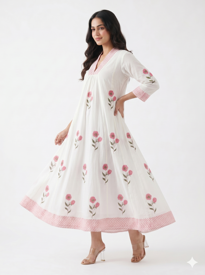 Rangrez Gulabi Dress