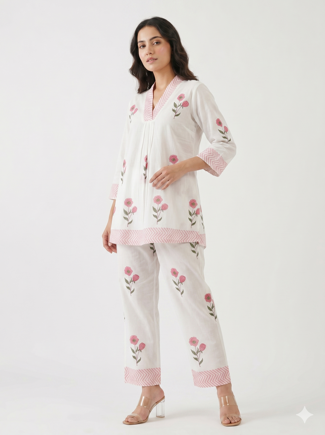Gulab Rooh Cotton Co-Ord Set