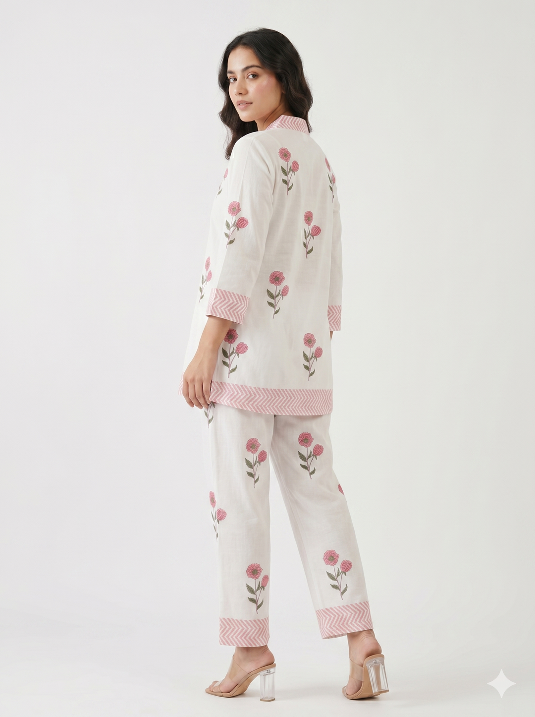 Gulab Rooh Cotton Co-Ord Set