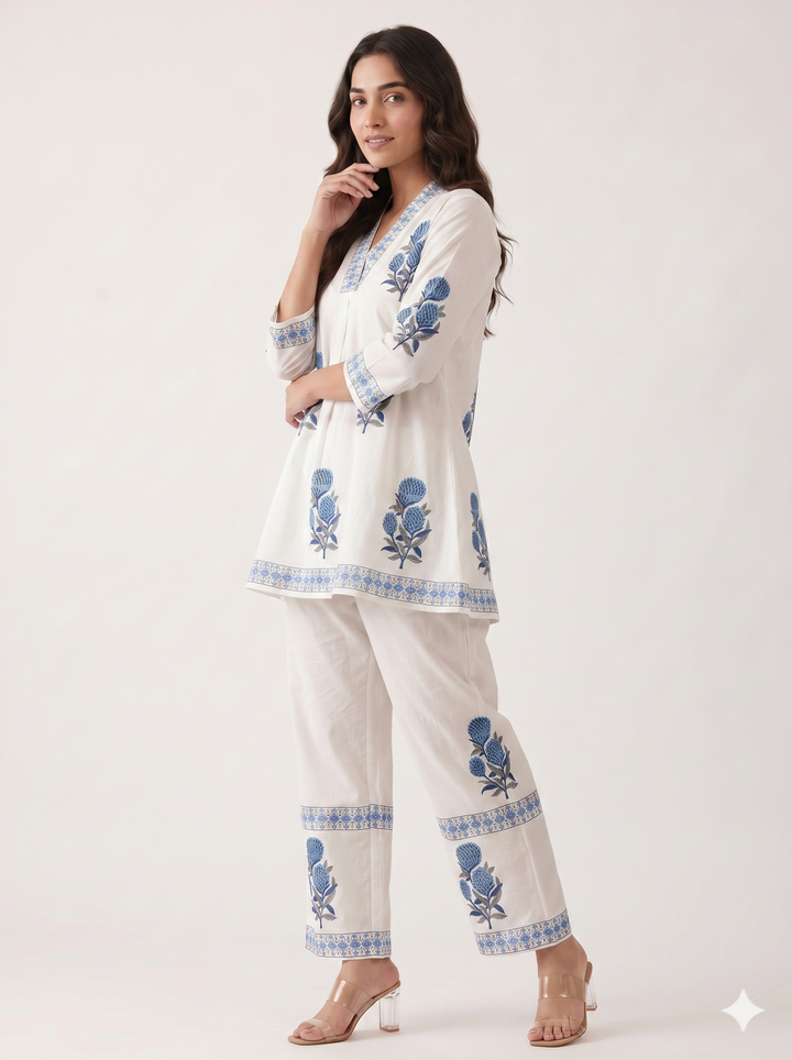 Neel Push Cotton Co-Ord Set
