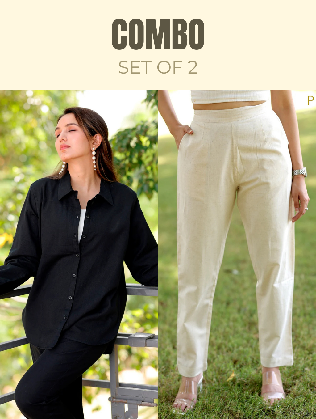 Shirt & Pant Combo - Shirt & Pant Combo - Palla Jaipur - Palla Jaipur