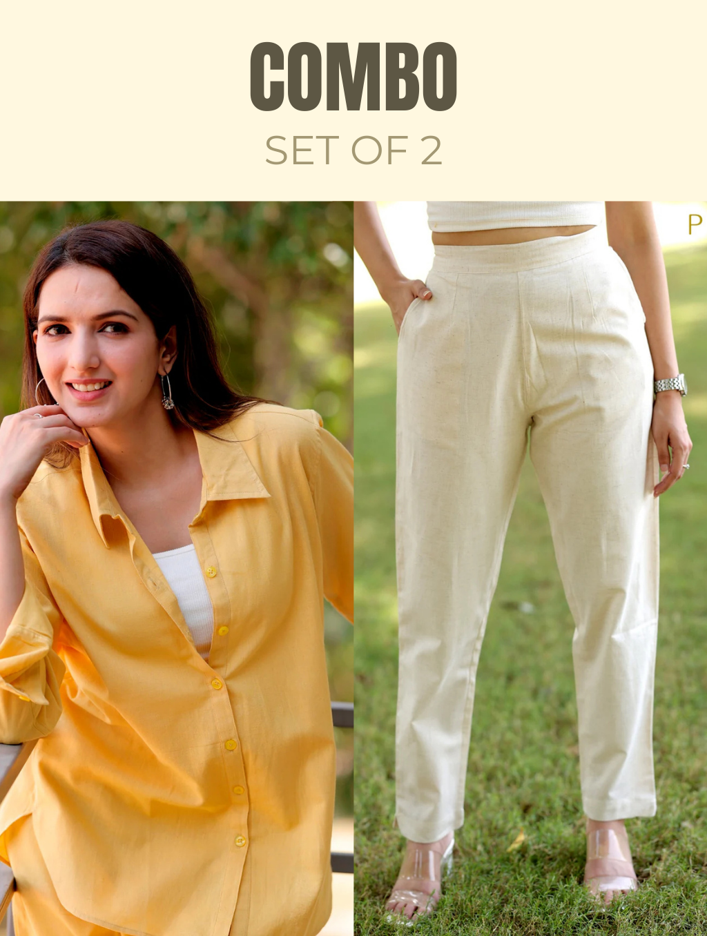 Shirt & Pant Combo - Shirt & Pant Combo - Palla Jaipur - Palla Jaipur