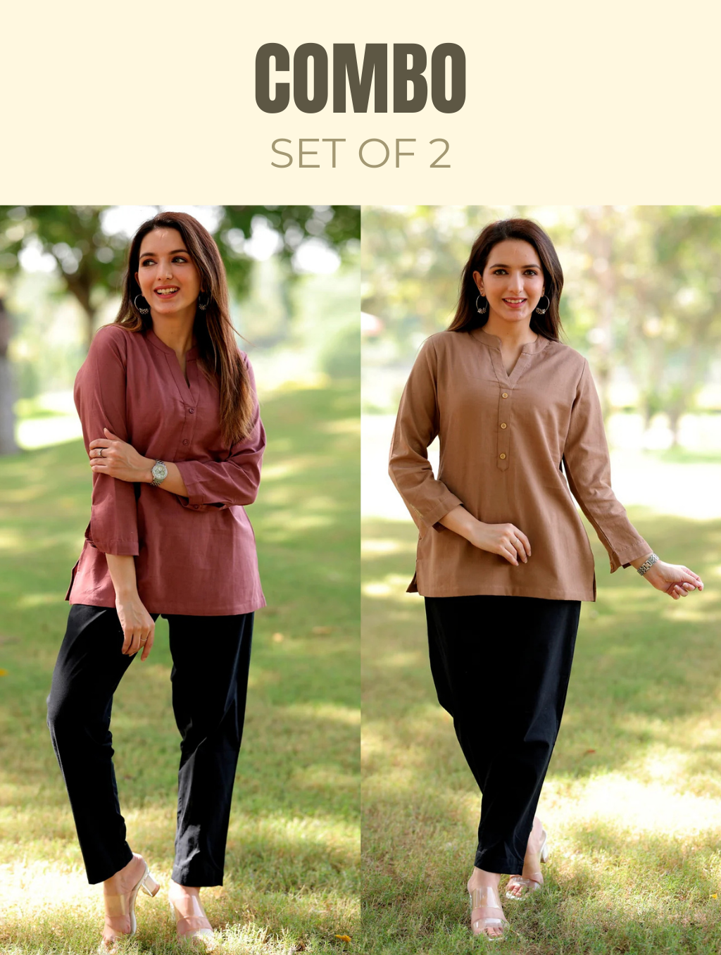 Short Kurti Combo - Short Kurti Combo - Palla Jaipur - Palla Jaipur