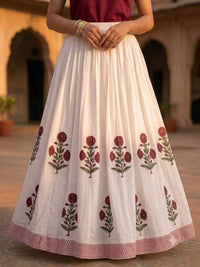 Gulbari Cotton Skirt