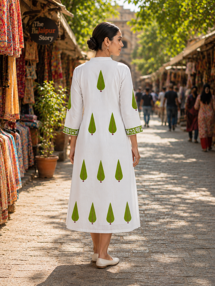 Panna Handblock Dresss