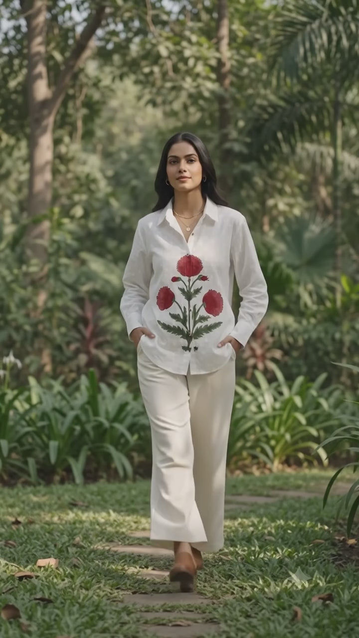 Gulnaar Cotton Shirt